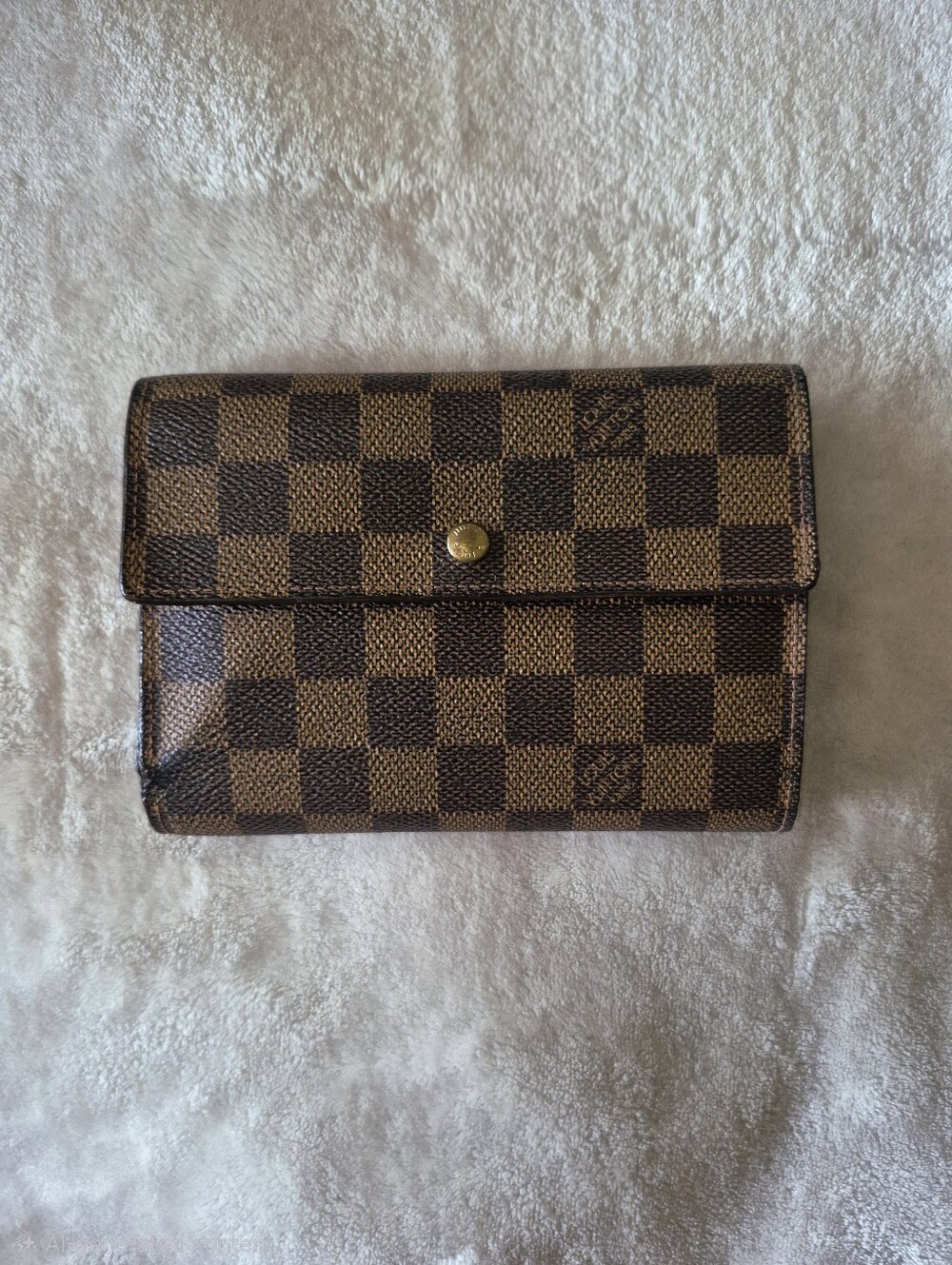 Louis Vuitton Damier Ebene Porte Tresor Wallet